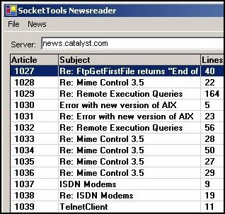 SocketTools Secure Visual Edition Screenshot